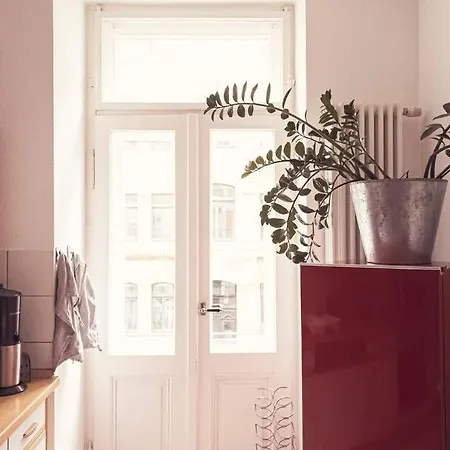 ホームステイ Altbau Mit Charme In Der Sudvorstadt - Balkon, Fruhstuck & Netflix *
